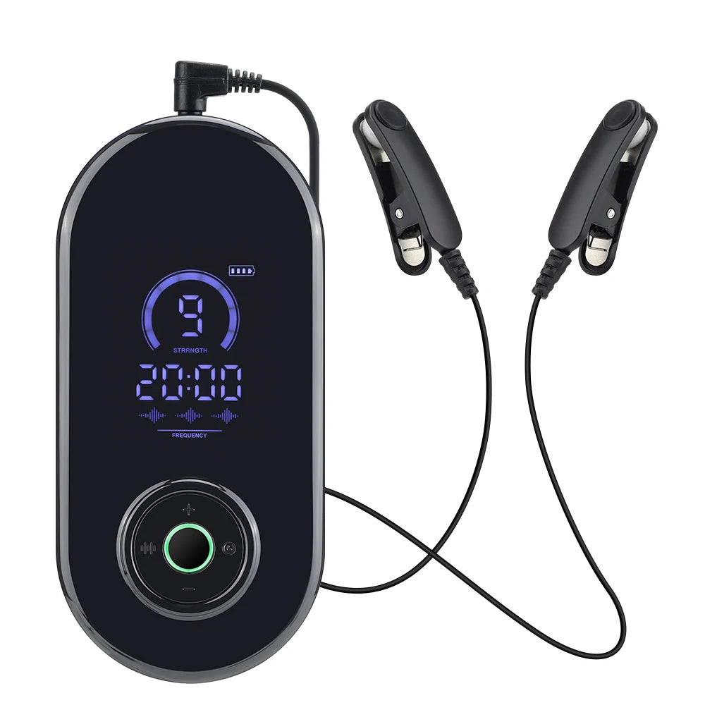CES Fast Sleep Aid Ear Clip Type Insomnia Electrotherapy Device Relieve Anxiety Depression Migraine Head Pain Improve Sleeping