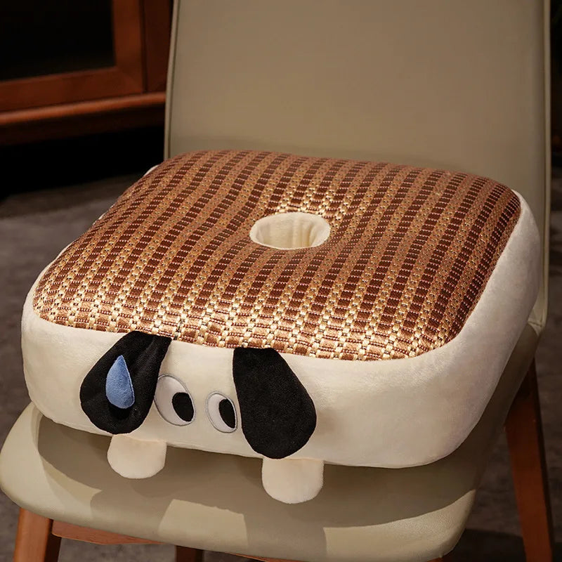 Thickened Lazy Rattan Mat Home Soft Comfortable Floor Stool Tatami Cushion for Living Room Bedroom Floor Seating