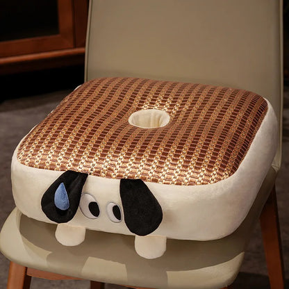 Thickened Lazy Rattan Mat Home Soft Comfortable Floor Stool Tatami Cushion for Living Room Bedroom Floor Seating