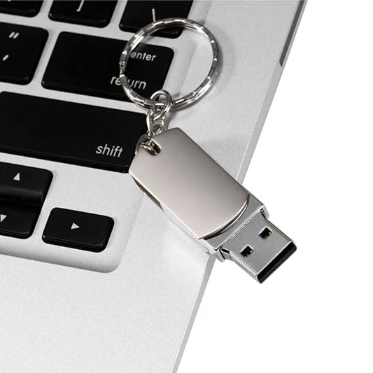 JASTER USB Flash Drive 64GB Rotatable Pen Drive 32GB Super Mini Memory Stick Free Key Chain Pendrive 16GB Creative Gifts U Disk