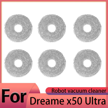 Dreame x50 ultra Robot Vacuum Cleaner Accessories Main Brush Side Brush HEPA Filter Mop Cloths Dust Bag Spare Parts