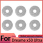 Dreame x50 ultra Robot Vacuum Cleaner Accessories Main Brush Side Brush HEPA Filter Mop Cloths Dust Bag Spare Parts