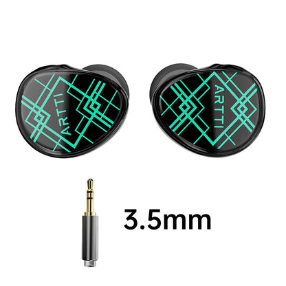 ARTTI T10&R1&R2 In-Ear HiFi Earphones Wired IEMs Monitors 14.2mm Planar Driver Textured Bass 0.78mm 2pin & 3.5MM/4.4MM Connector