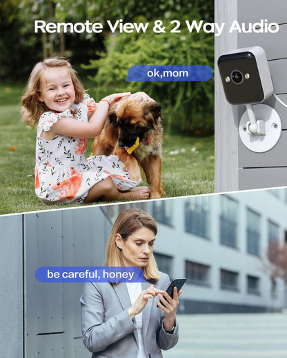 TYRVE 1080P Wifi IP Camera Outdoor CCTV Surveillance Camera 5x Digital Zoom Color Night Mini Security Camera Home Baby Monitor