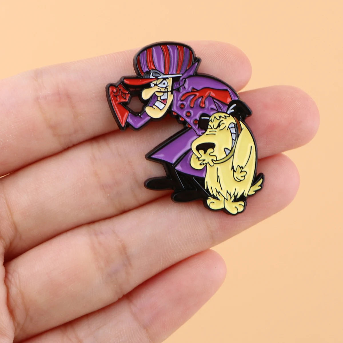 Funny Cartoon Dog Enamel Pin Brooches for Women Collar Lapel Pin Badge Animal Jewelry Clothing Accessories Friends Gifts
