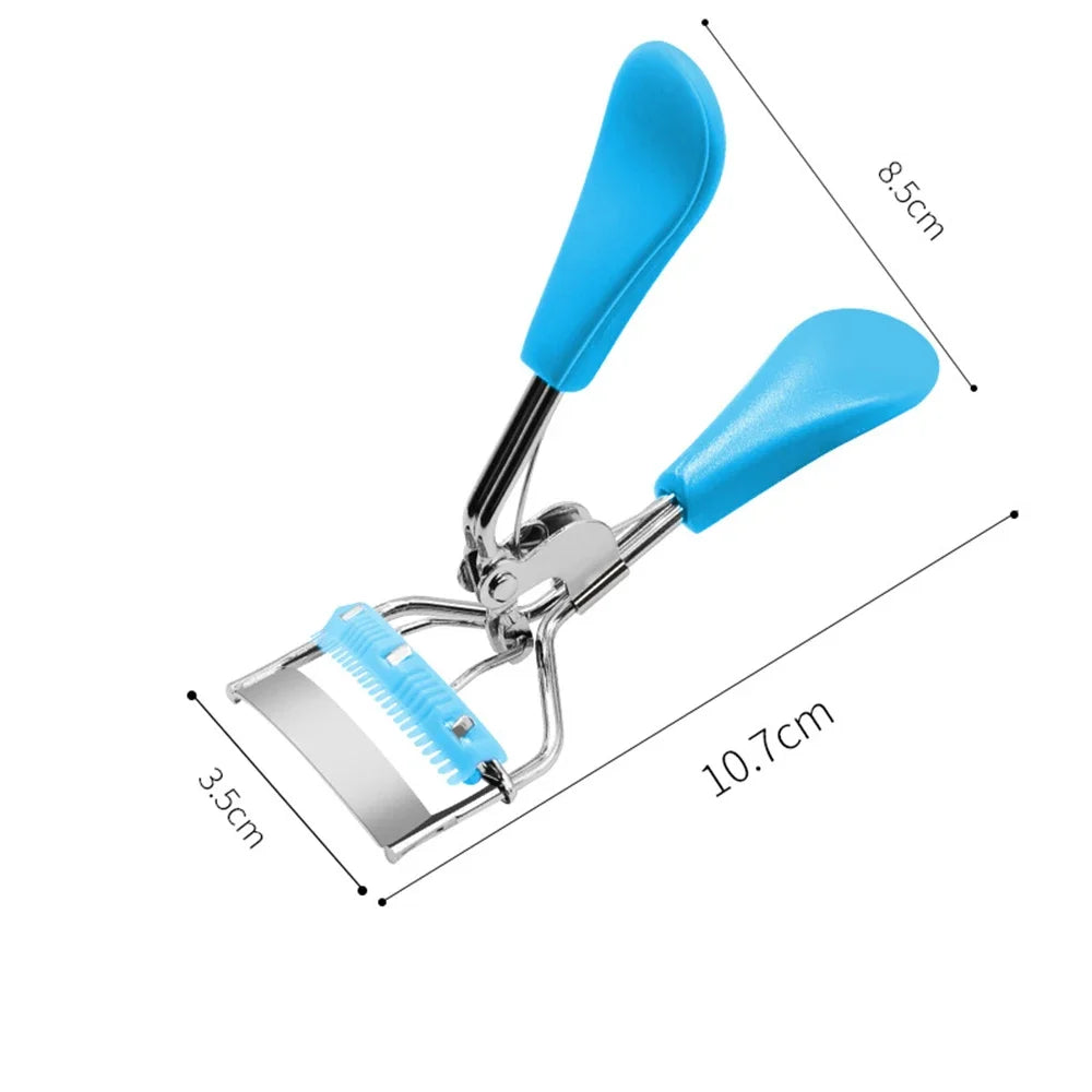 CNKESS 1Pc Pro Makeup Eyelash Curler Beauty Tools Lady Women Nature Style Cute Eyelash Handle Curl Eye Lash Curler random color