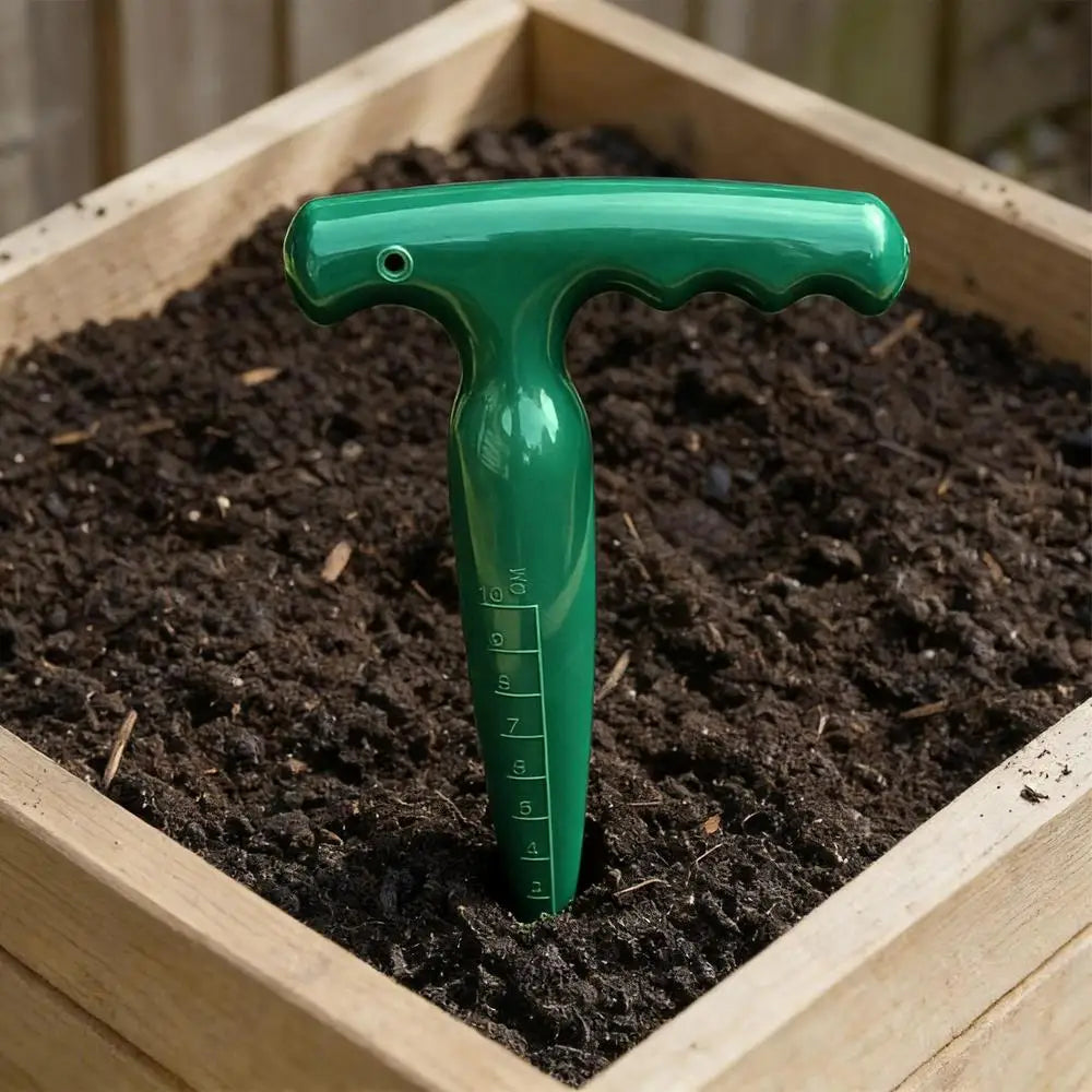 Long-handled Hole Digger For Seedling Cultivation Gardening Seeder Sowing Hand Tool Plant Hole Digger For Transplanting Planting