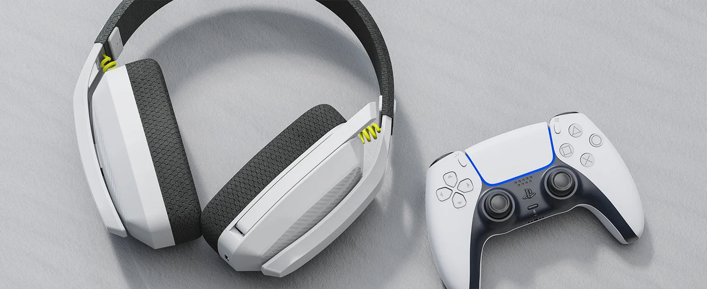 BINNUNE BW06 Bluetooth Headsets Gamer with Mic for PS5 PS4 PC Mac Playstation Wireless 2.4GHz Gaming Headphone with Microphone