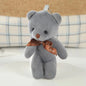 18-90Pcs Mini Teddy Bear Toy Plush Stuffed Bear Doll for Keychain Craft DIY Accessory Birthday Gifts Party Favors Supplies 4.7in