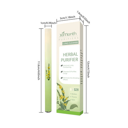 Herbal Diffuser Lung Cleanse Detox Stick Menthol Refreshing Mind Enhance Breathing Aromatherapy Relaxing Body Improve Sleep Aid