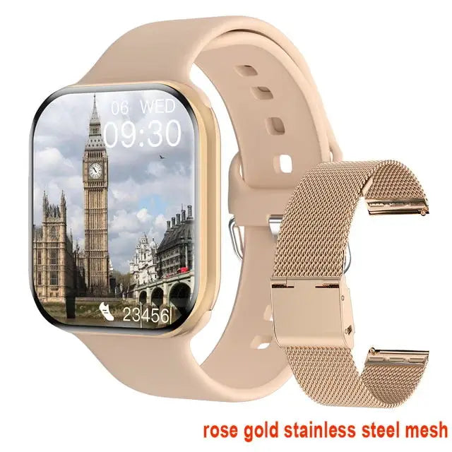 2026 Series 10 Watch 10 GPS Smart Watch Memory Music Video Bluetooth Call Heart Rate Waterproof NFC Smartwatch For Android IOS