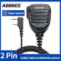 ABBREE AR-770 Walkie Talkie Speaker Microphone K Plug Handheld Mic For Baofeng UV-32 UV-5R Mini QuanSheng UV-K5/K6 Two Way Radio