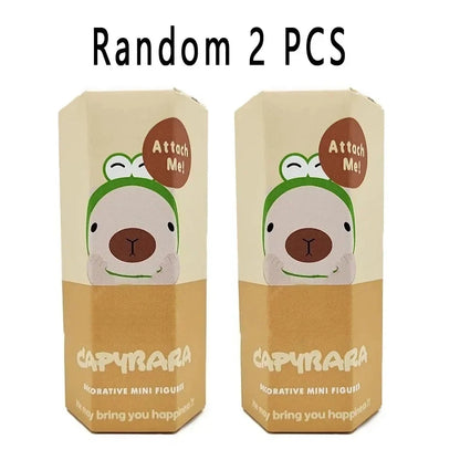 Cute Capybara Series Hippers Harvest Blind box Cute Hippie Doll Trendy Car Mobile Phone Ornaments S Angel Toy Blind box 2025
