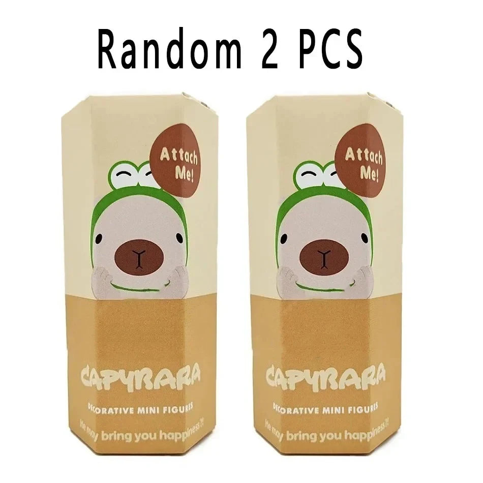 Cute Capybara Series Hippers Harvest Blind box Cute Hippie Doll Trendy Car Mobile Phone Ornaments S Angel Toy Blind box 2025