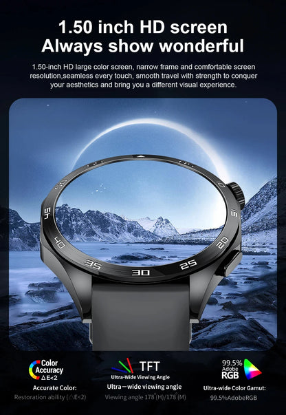 LIGE Micro Physical Examination ECG Smart Watch Men Bluetooth Call Heart Rate Blood Pressure Oxygen Health Smartwatch 2025 New