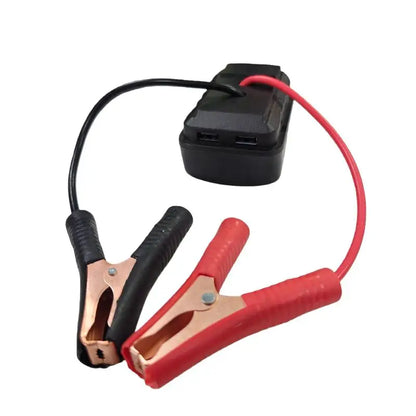 Nowy 1 szt. Awaryjny rozruch Rozruchowe światło Samochodowy rozruch wspomagający do akumulatorów 21 V Zapłonnik samochodowy Adapter rozrusznika z/bez podwójnego portu USB