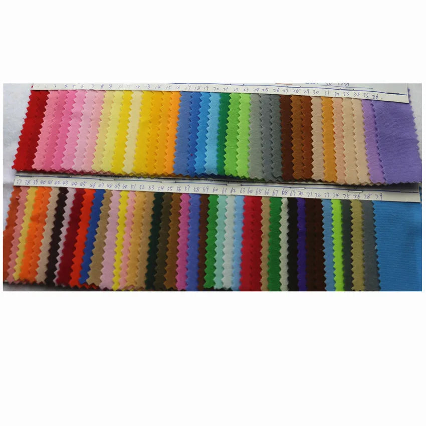 40x50cm 30Colors Cheapest Polyester Loop Fleece Fabric Tricot Velvet Brushed Fabrics for Patchwork  Sew Doll Body Stuffed Cloth