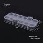 6–32 Compartment Plastic Storage Organizer Box for Beads, Jewelry & Craft Supplies