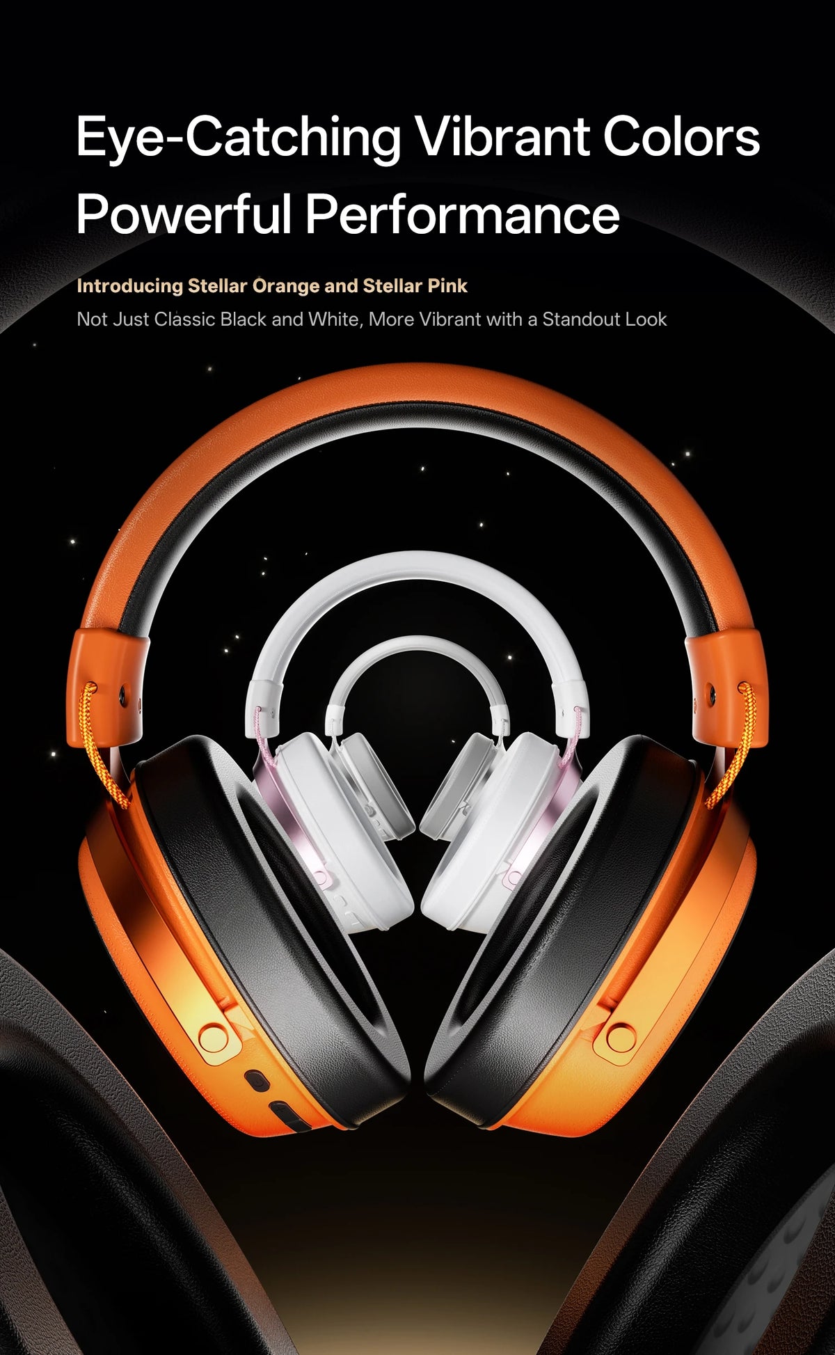 ATK N9 Ultra eSports Gaming Wireless Headset with Mic for PS5 PS4 PC Microphone Virtual 7.1 Surround Noise Reduction Headset