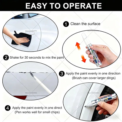 Car Paint Repair Pen For Cadillac XT4 Touch Up Scratch Remover DIY Auto Accessories White Purple Blue G59 Blue GZC Red GNT