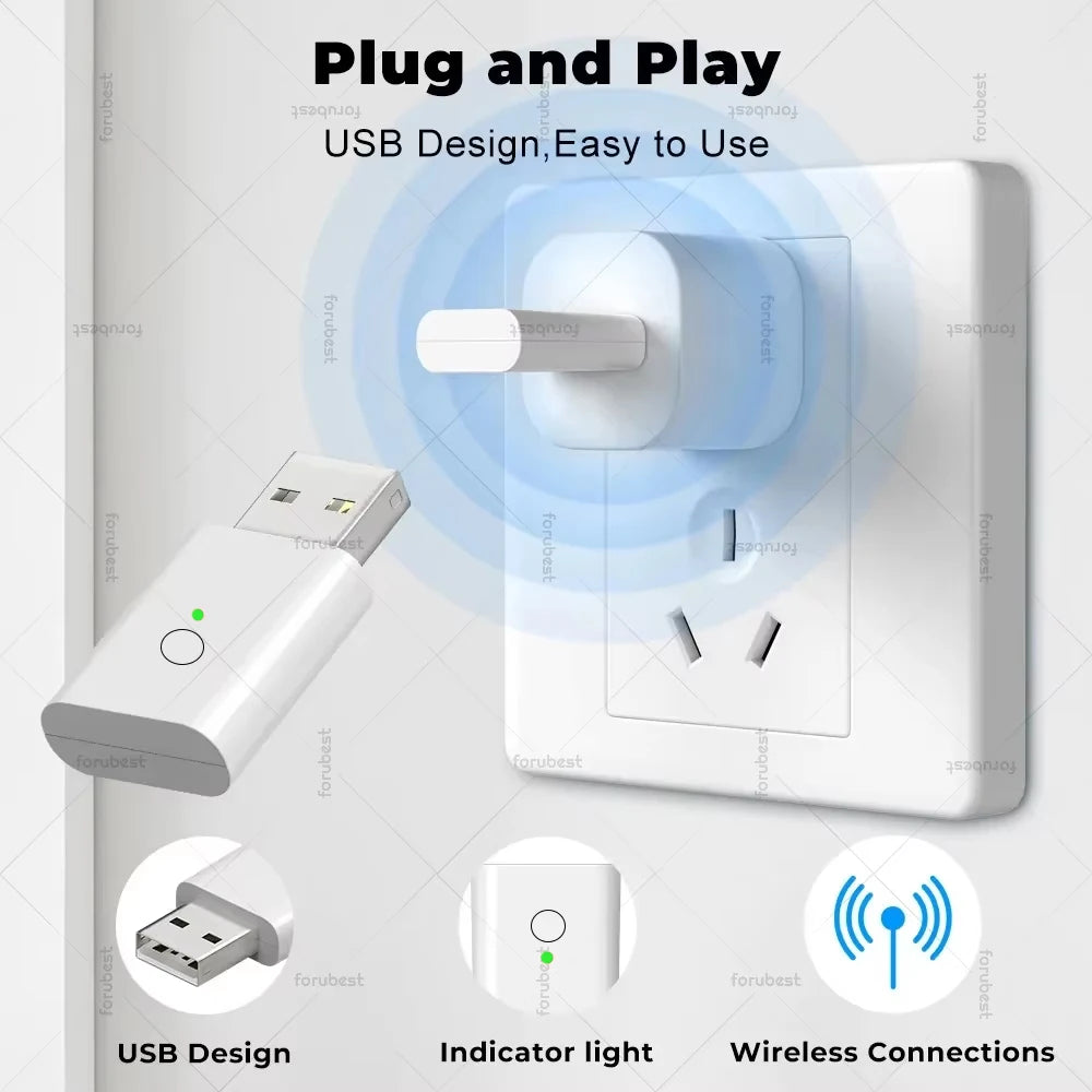 Zigbee 3.0 USB Signal Repeater Range Extender Amplifier For Home Assistant Zigbee2MQTT Tuya Smart Life Devices Automation Module
