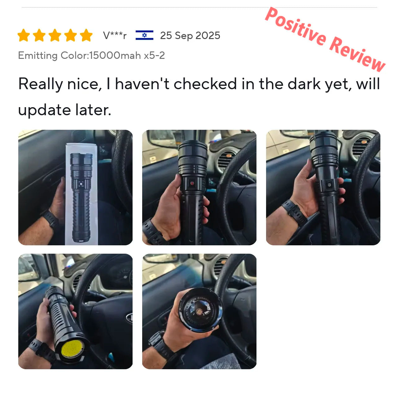 10000LM Most Powerful Led Flashlights Tactical 15000mah Built-in Battery 800W Flash Light Emergency Spotlights 4km Holiday Gifts