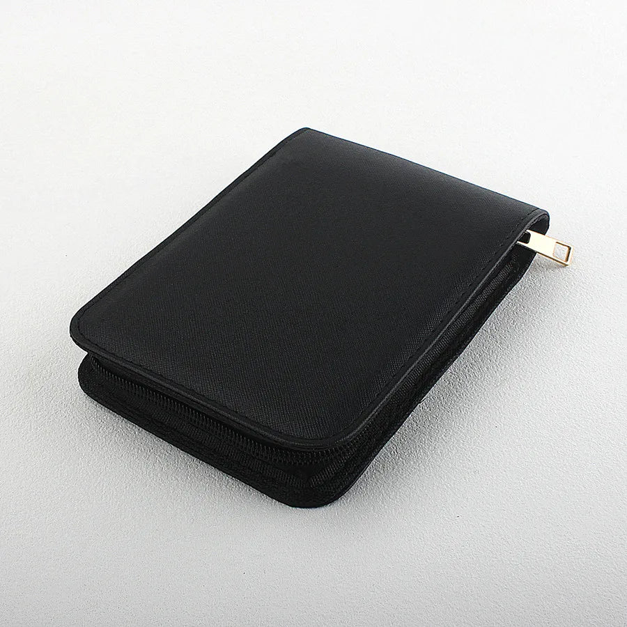 12 Slots Fountain Pen Case Pencil Case Pouch Bag PU Leather Case for JINHAO Pens