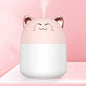 250ml New Desktop Humidifier With Colorful Atmosphere Light Cold Mist Aroma Diffuser Home Bedroom Humidifier Purifies
