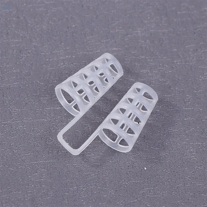 [Y]Silicone Anti Snore Nasal Dilators Apnea Aid Snoring Nose Clip Nose Breathing Apparatus Devices 4/8Pcs