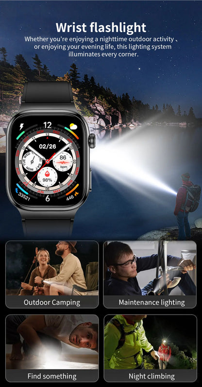 New Blood Lipids Uric Acid Blood pressure Smart Watch Men ECG+PPG Fitness Tracker Clock Heart Rate Bluetooth call Smart watches