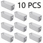 10pcs multifunctional storage box durable large-capacity desktop storage box underwear storage suitable for sundries storage
