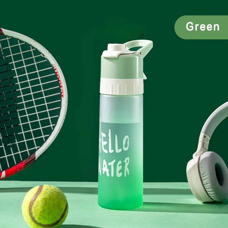 Large Capacity Spray Fog Water Bottle with Spray Mist Lightweight Portable Water Cooler Cool Down System Outdoor Activities
