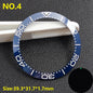 39.3*31.7 or 40.7*32.7mm Sloping Luminous Ceramic Bezel Insert Replacement of watch accessories Ceramic Bezel Insert