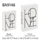 Open Luxury Fake Book Storage Box Home Decor Fashion Paris Decorative Books Interior Decoration Coffee Table Bedroom Ornaments