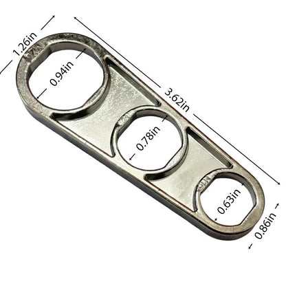 2 In 1 Faucet Aerator Wrench Water Flows Adjusting Faucet Bubbler Wrench Plumber Home Bathrooms Faucets Maintaining Tools
