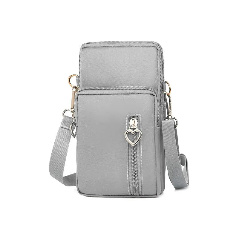 New Korean-style mobile phone bag, crossbody bag, mobile phone pouch, crossbody purse, vertical style small bag