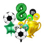 Football Birthday Decoration Party Supplies Tableware Balloons Set Candy Gift Boxes Football Birthday Gifts Kids Birthday Favors
