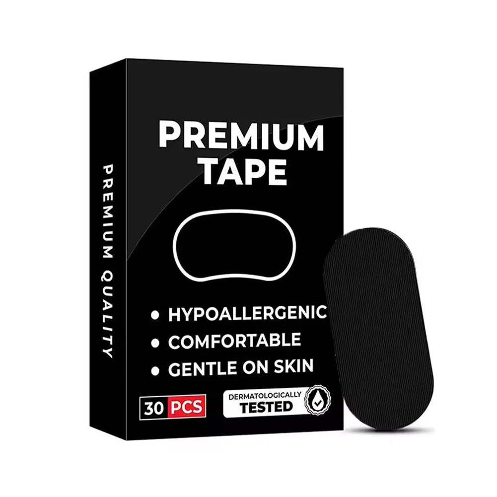 Closed Mouth Sleep Elastic Tape Stop Snoring Sleep Glue Tape Sleep Open Mouth Breath Correction Tape Health Care