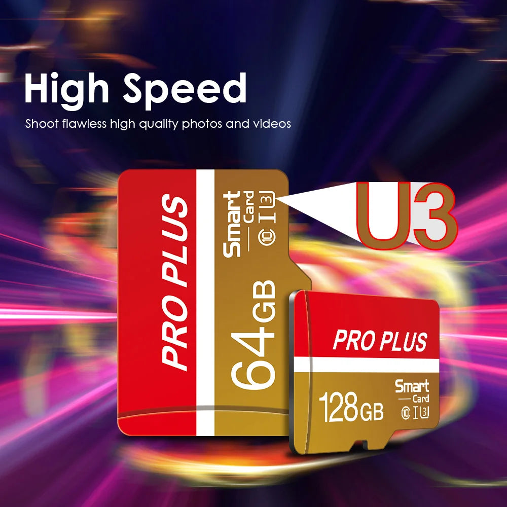 Class10 U3 U1 Micro tf sd Card 128GB 64GB 32GB 16GB 1GB TF Card 8GB 4GB cartao de memoria Memory Card Flash Card for smartphone
