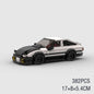 City Speed Racing Car Model Building Blocks DIY Bricks MOC Toy Classic Rally Sports Super Racer Vehicle Christmas gift technique