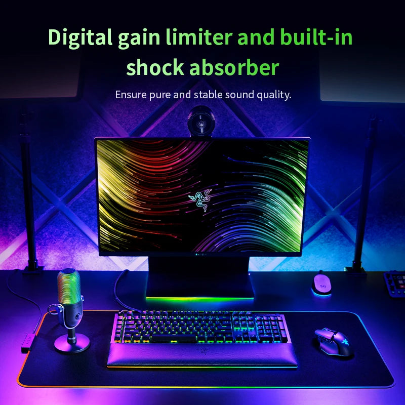 Razer Seiren V3 Chroma RGB Gaming Streaming Microphone