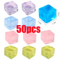 30-50pcs Squishy Ice Cube Fidget Stress Relief Squeeze Toy Adult Kids Birthday Party Favors Classroom Prizes Antiestrés Juguetes