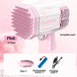 Bubble Gun Machine Without Solution - 40/69/109 Holes Blaster for Kids Outdoor Summer Toy, Party Favors - Bubble Maker Blowers