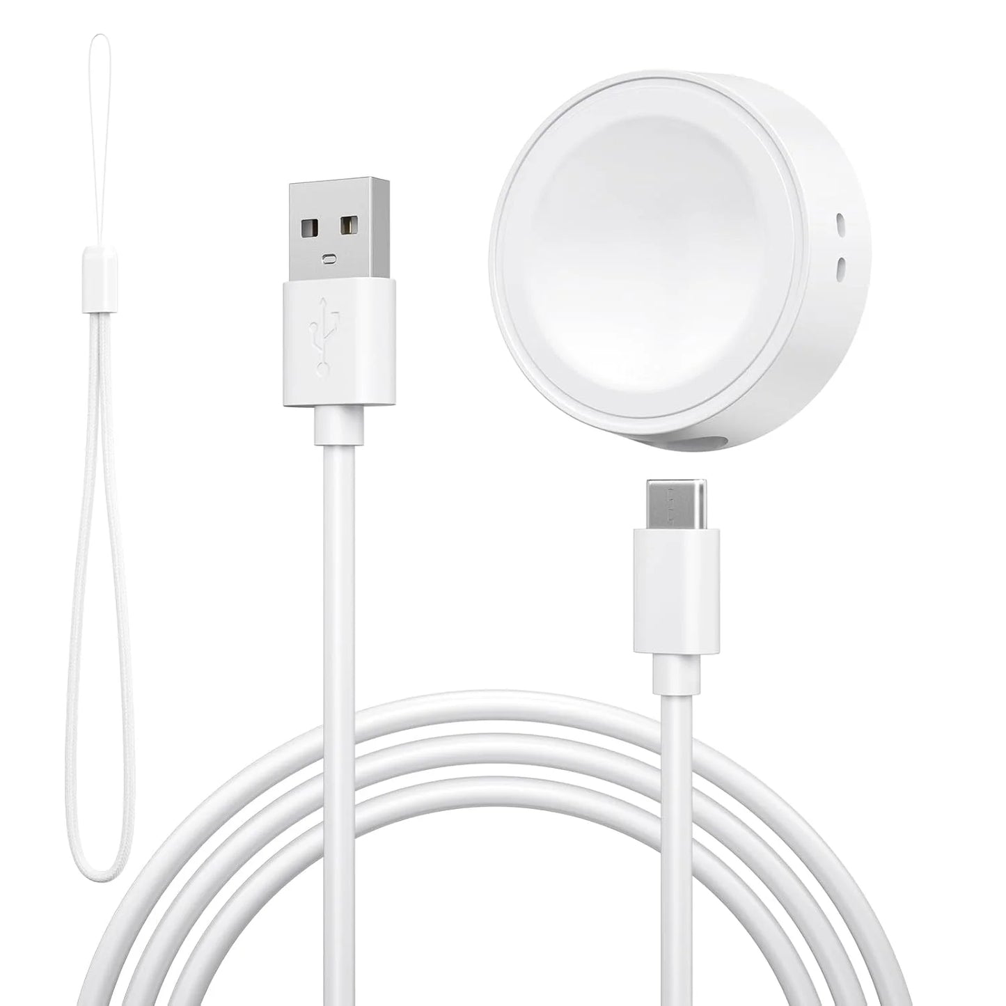 Ładowarka 2USB do Samsung Galaxy 8/7/6/6 Classic/Watch 5/5 Pro/4/3/Active/2 Akcesoria do smartwatchy Szybka ładowarka Zapasowa ładowarka