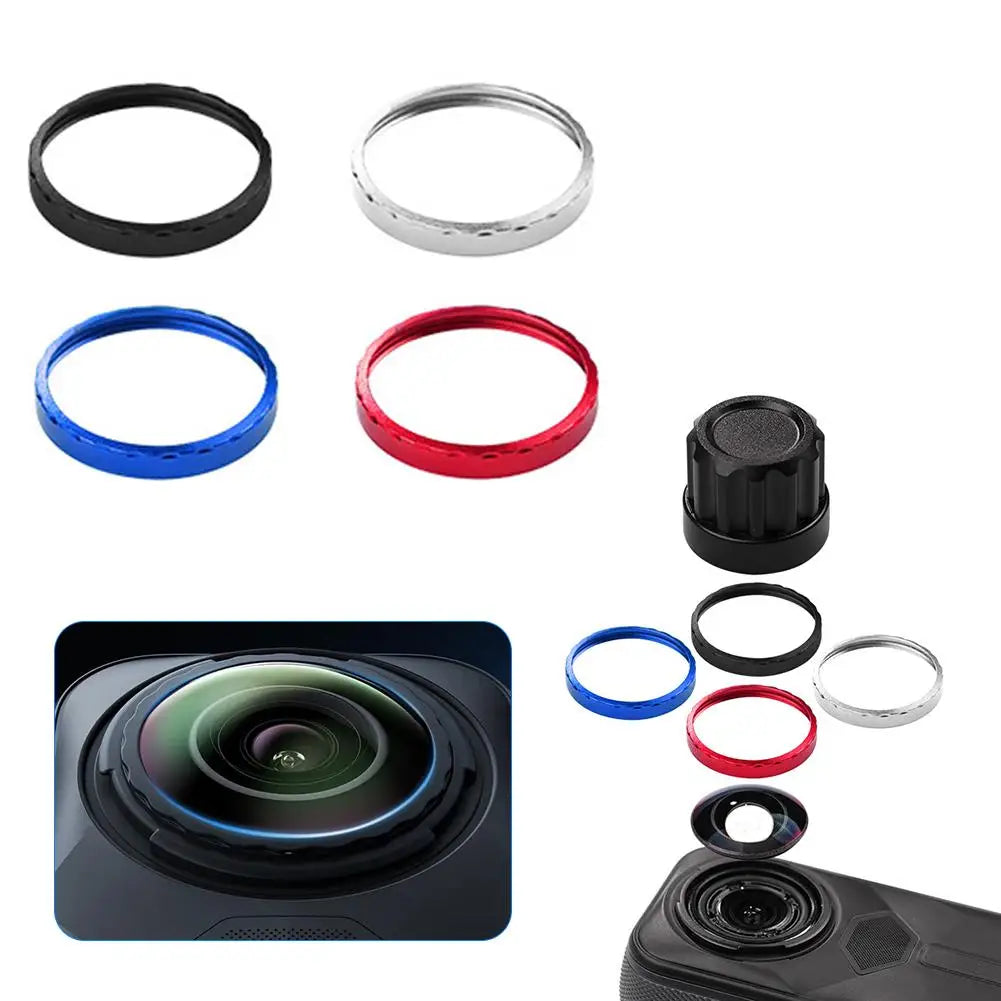 1/2pcs Camera Lens Glass For Insta360 X5 Detachable Lens Kit Replacement Parts For Insta360 X5 Accessories M3x9
