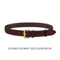 Luxury Suede Cowhide Leather Belt for Women, Vintage Style with Gold Buckle, 3.3cm Wide Waistband for Dresses & Jeans