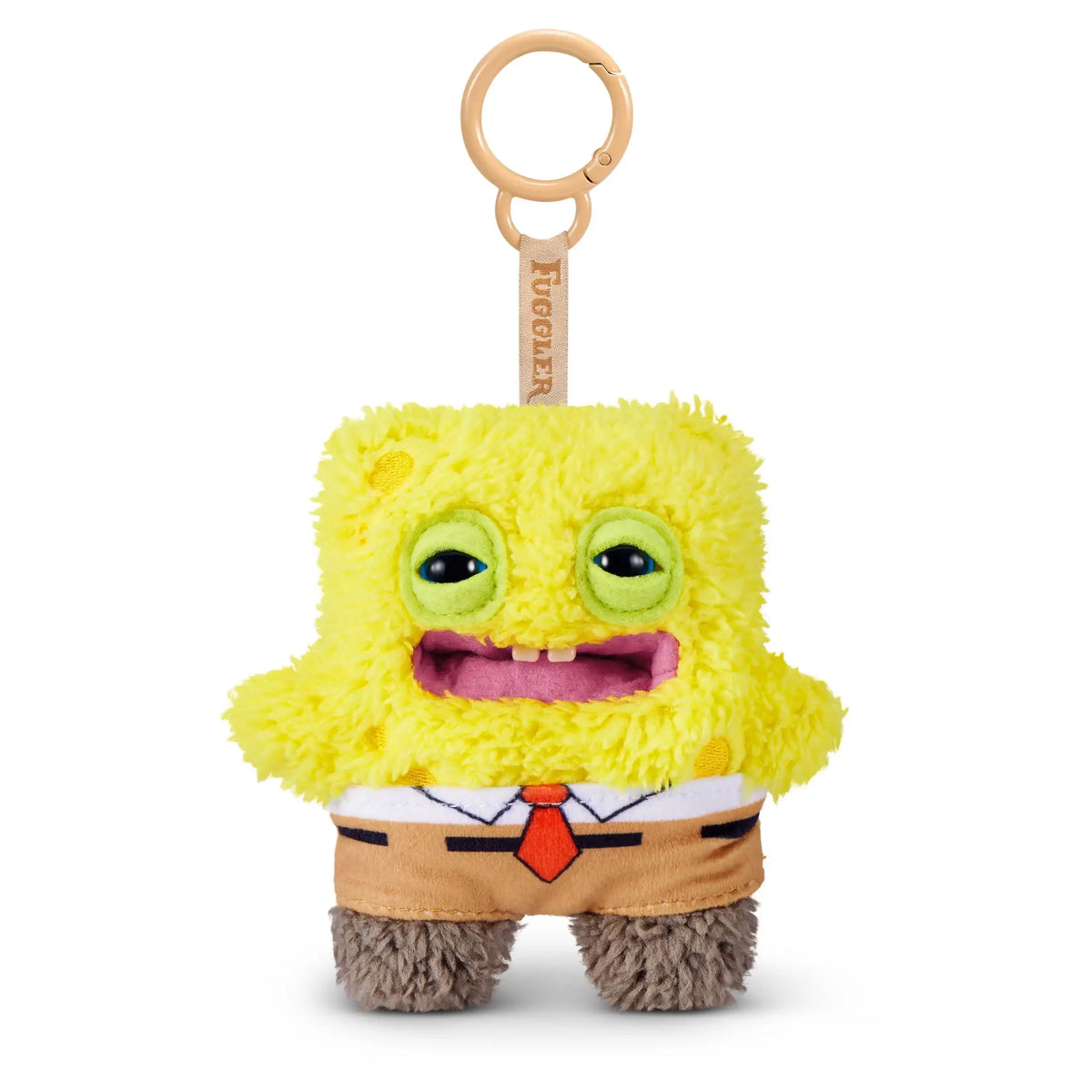 Fuggler Alley Cats Care-Bears Fugg Plush Toys Nuggets Keychain Funny Ugly Tooth Monster Bag Charm Dolls Backpack Decor Bagged