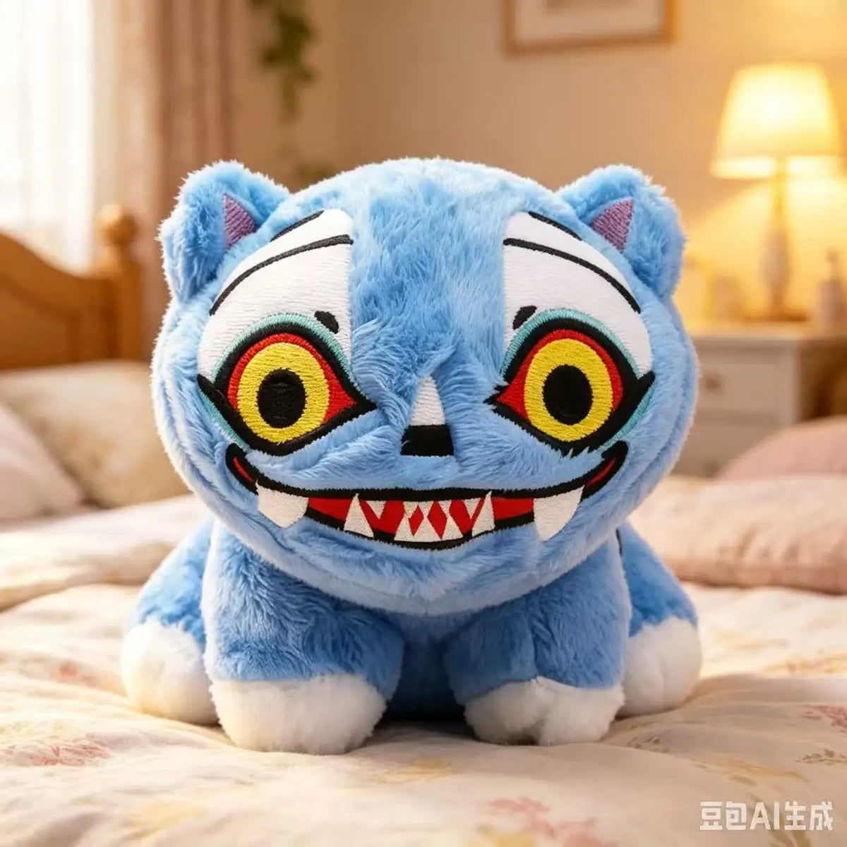Tiger Plush Doll Toys Xmas New Doll Toy Kpop Tiger Plush Witch Hunt Game Party Small Gifts Birthday Gifts for Children Kids Room
