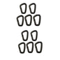 1-10Pcs Military tactical carabiner Clips Accessories D-Ring Buckle Mountaineering Carabiner Backpack Hanging Key Outdoor gadget