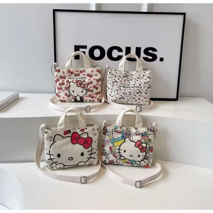 Sanrio Hello Kitty Single Shoulder Bag Fashion Handbag Casual Crossbody Bag